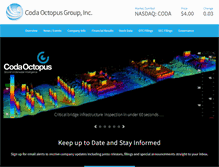 Tablet Screenshot of codaoctopusgroup.com